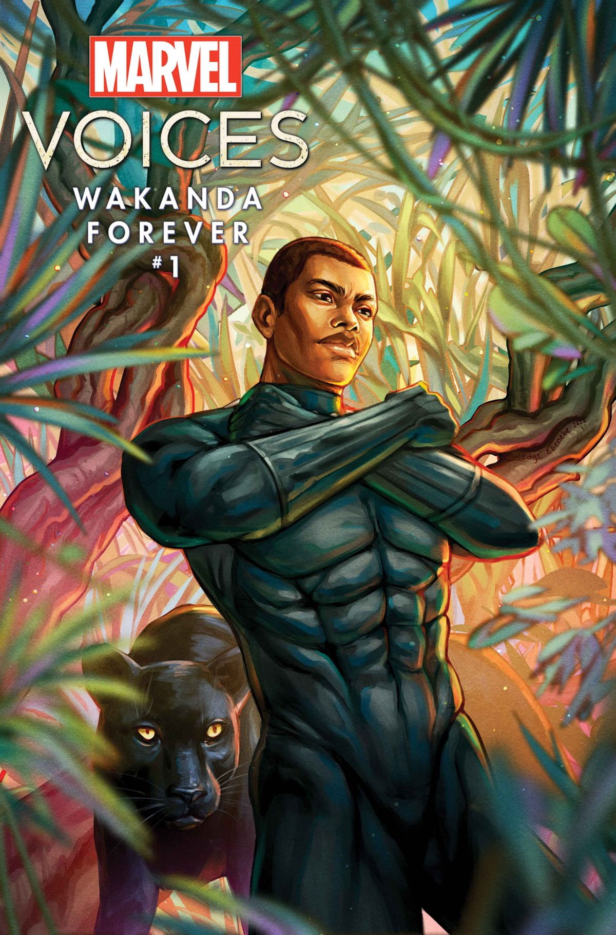 Marvel's Voices: Wakanda Forever #1 art