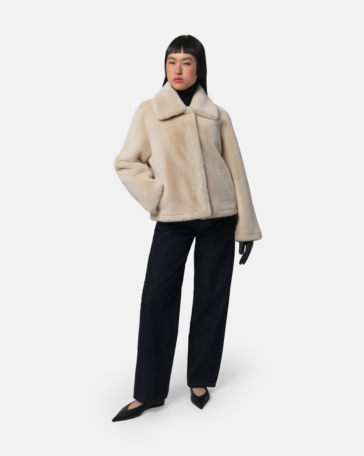 Elis Latte Short Coat