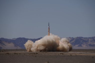 OneSpace OS-X1 suborbital rocket launch