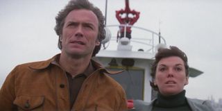 Clint Eastwood and Tyne Daly in The Enforcer