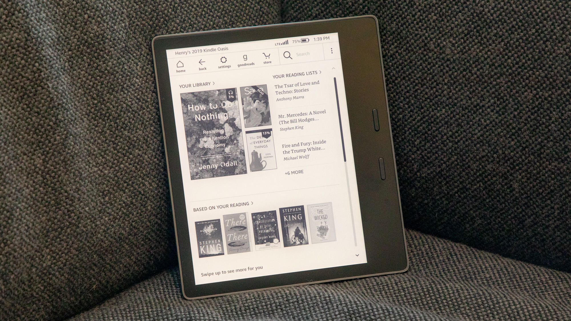 Kindle Oasis: New version has tint adjustment for night reading