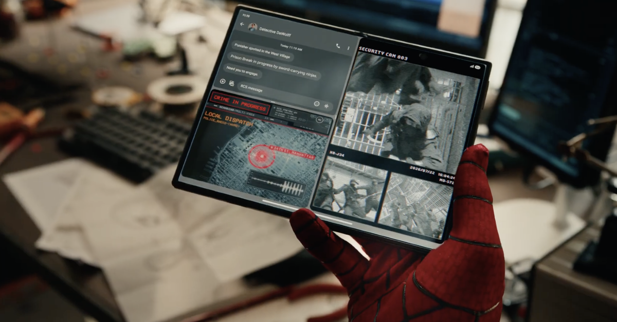 Spider-Man X Samsung collab
