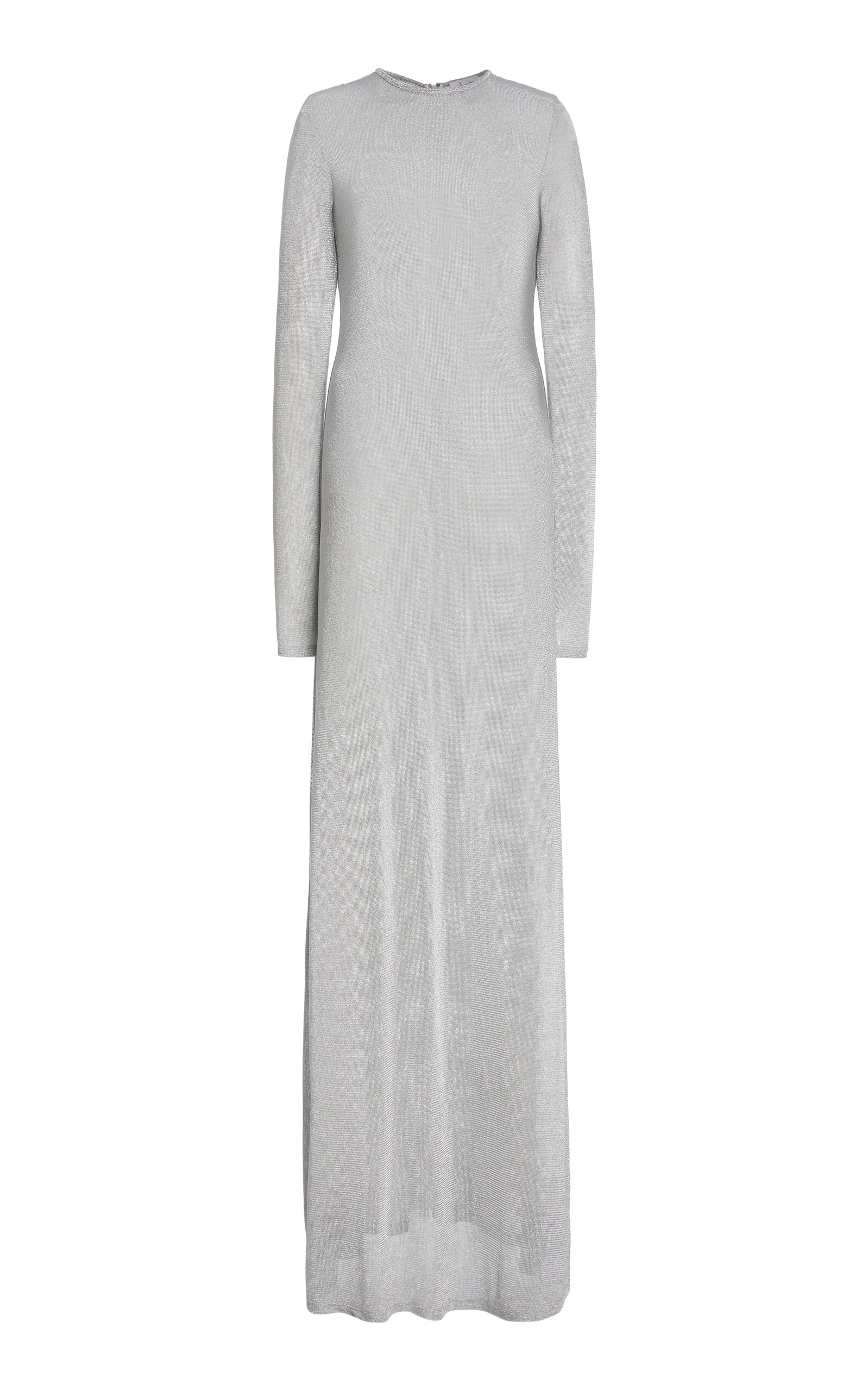 Veronique A-Line Chainmail Knit Dres