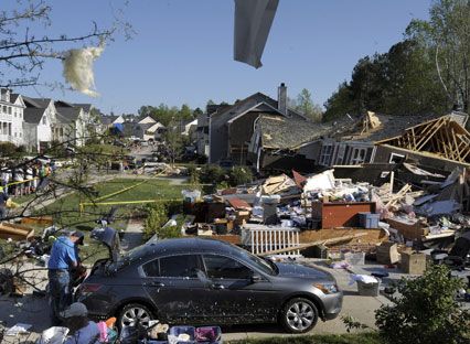 Tornado in North Carolina