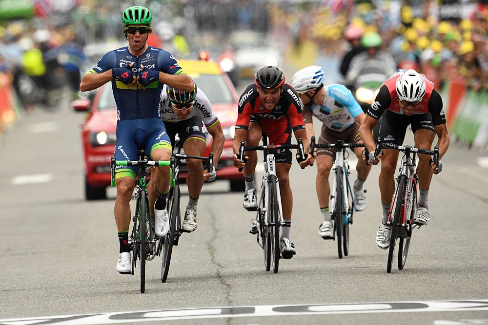Michael Matthews (Orica-BikeExchange) wins stage 10 of the Tour de France