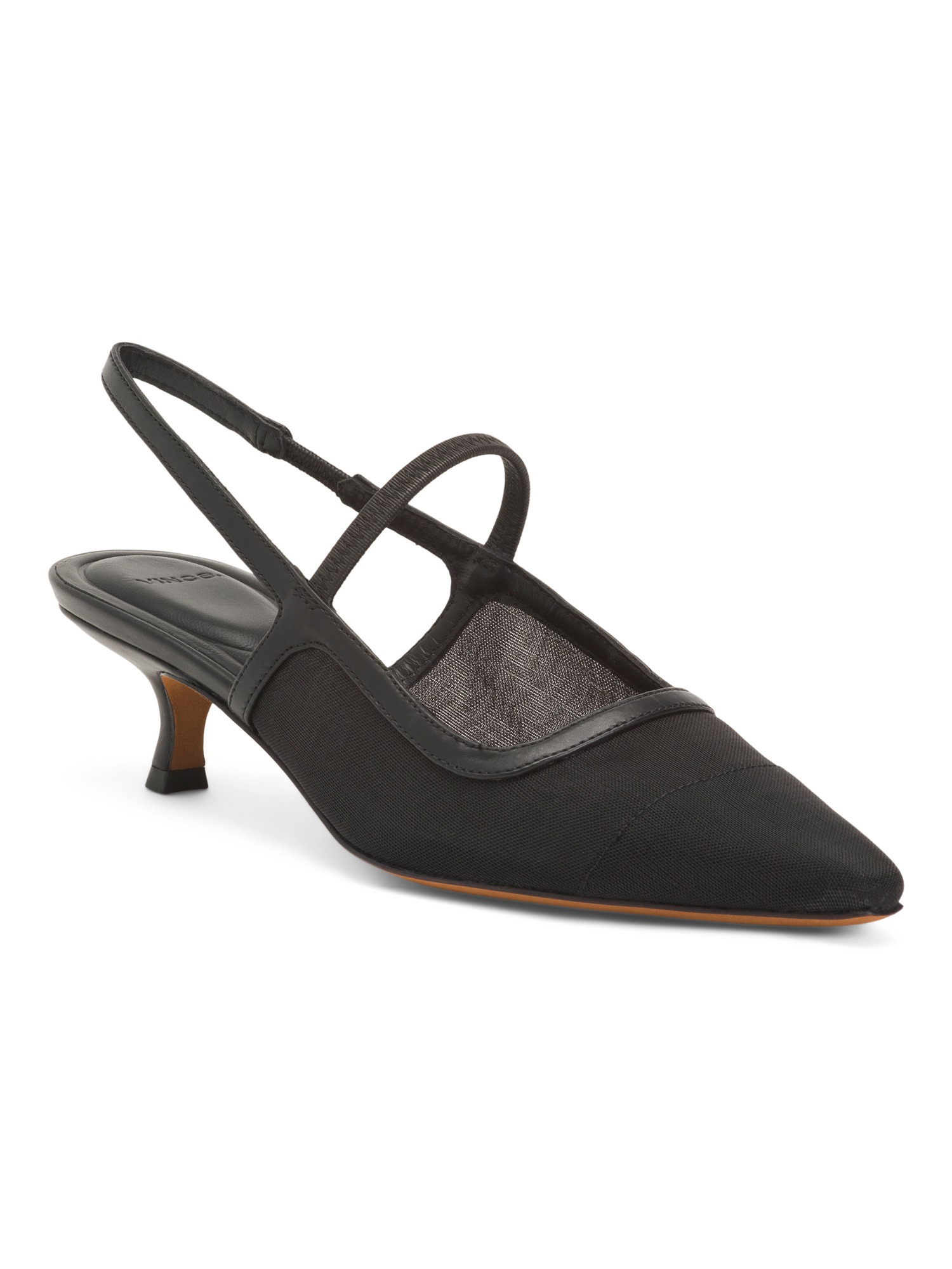 VINCE, Venice Slingback Kitten Heels