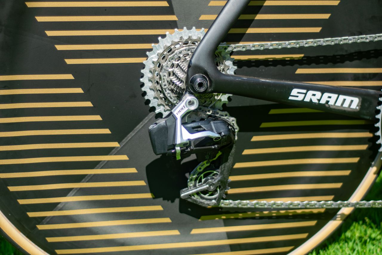 Jonas Vingegaard's Tour de France Cervelo P5 time trial bike