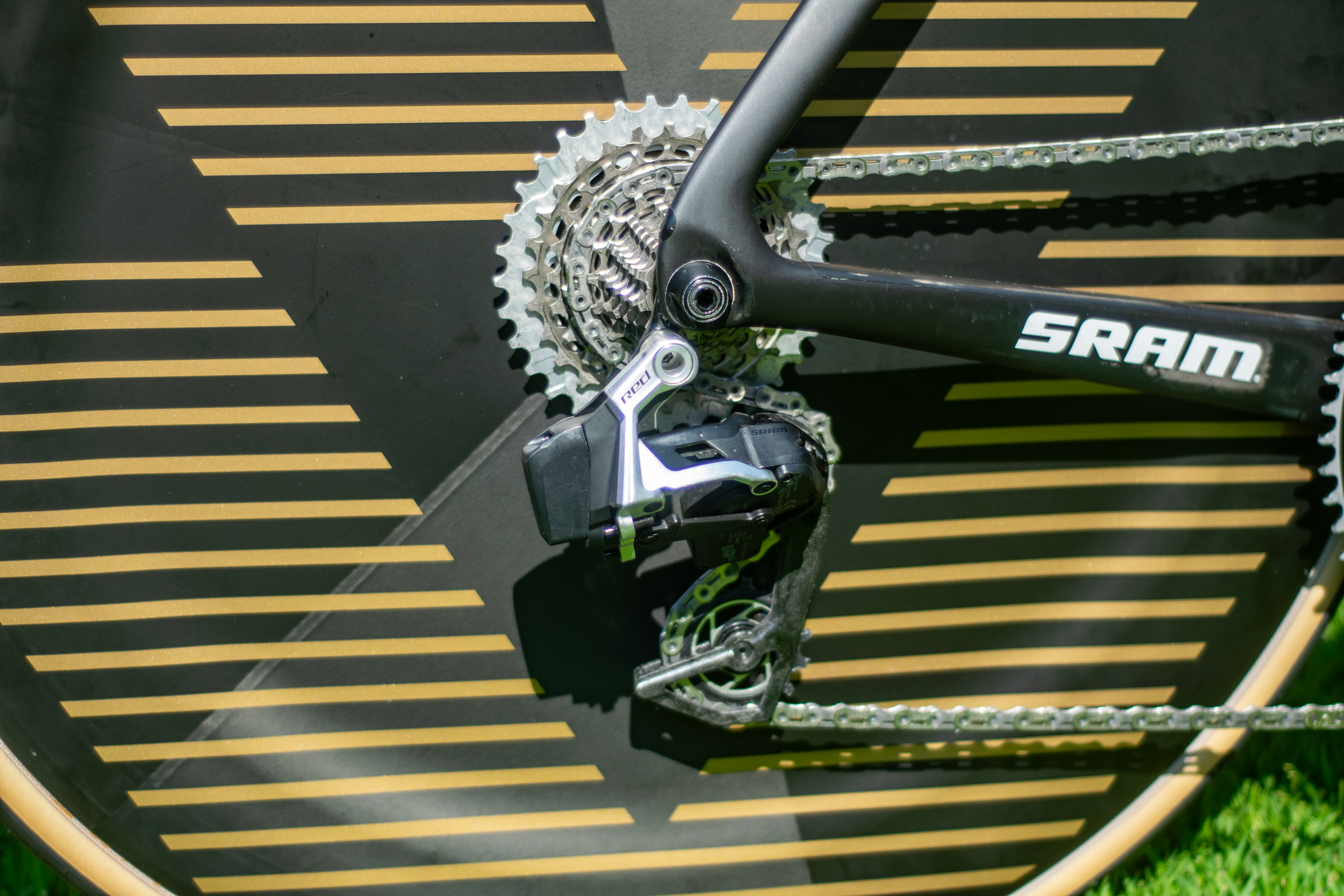Jonas Vingegaard's Tour de France Cervelo P5 time trial bike