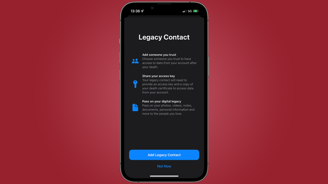 how-to-add-a-legacy-contact-in-ios-15-3-to-pass-on-your-iphone-data-when-you-die-techradar