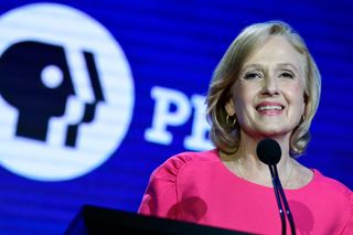 PBS President and CEO Paula Kerger at PBS's 2019 TCA winter press tour