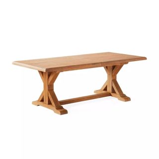 serena and lily wooden oak kitchen table