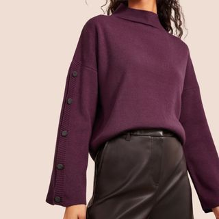 Image of purple jumper