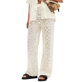 All Saints Milly Crochet Trousers 