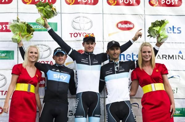 Leopard Trek took two spots on the podium after stage 3