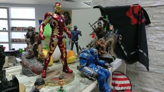 Our figurine collection looks good, albeit with slightly cooler tones.