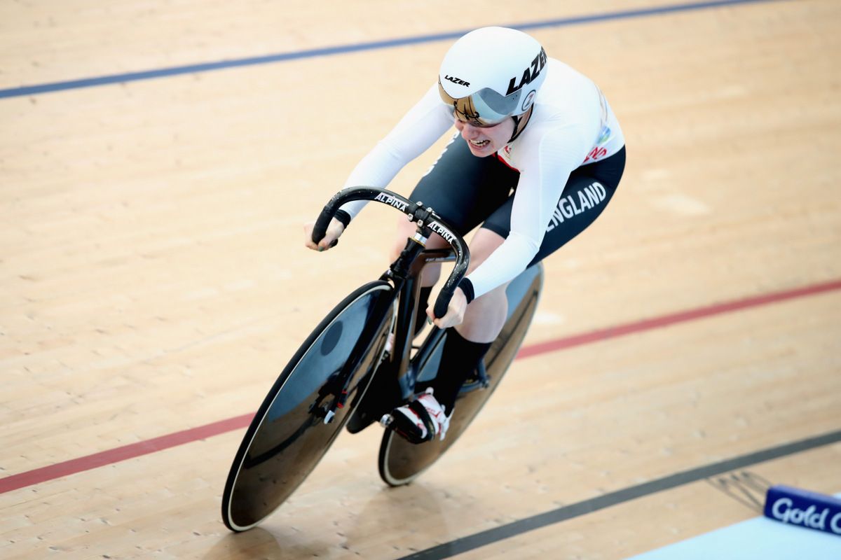 Lauren Bate (England) in the sprint