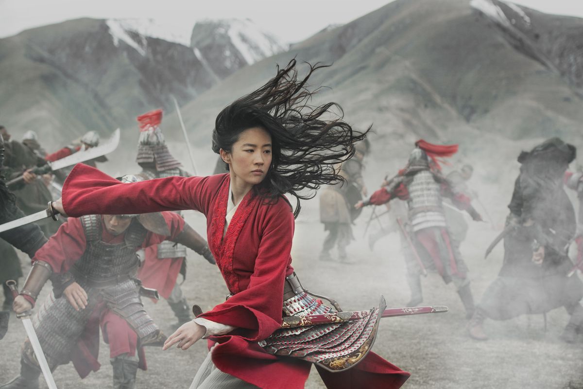 Yifei Liu as Mulan in the live-action version of Disney&#039;s Mulan.