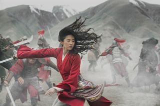 Yifei Liu as Mulan in the live-action version of Disney's Mulan.