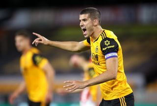 Conor Coady returned to the Wolves team as they won at Arsenal on Sunday.