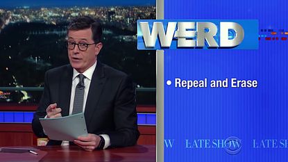 Stephen Colbert tackles ObamaCare