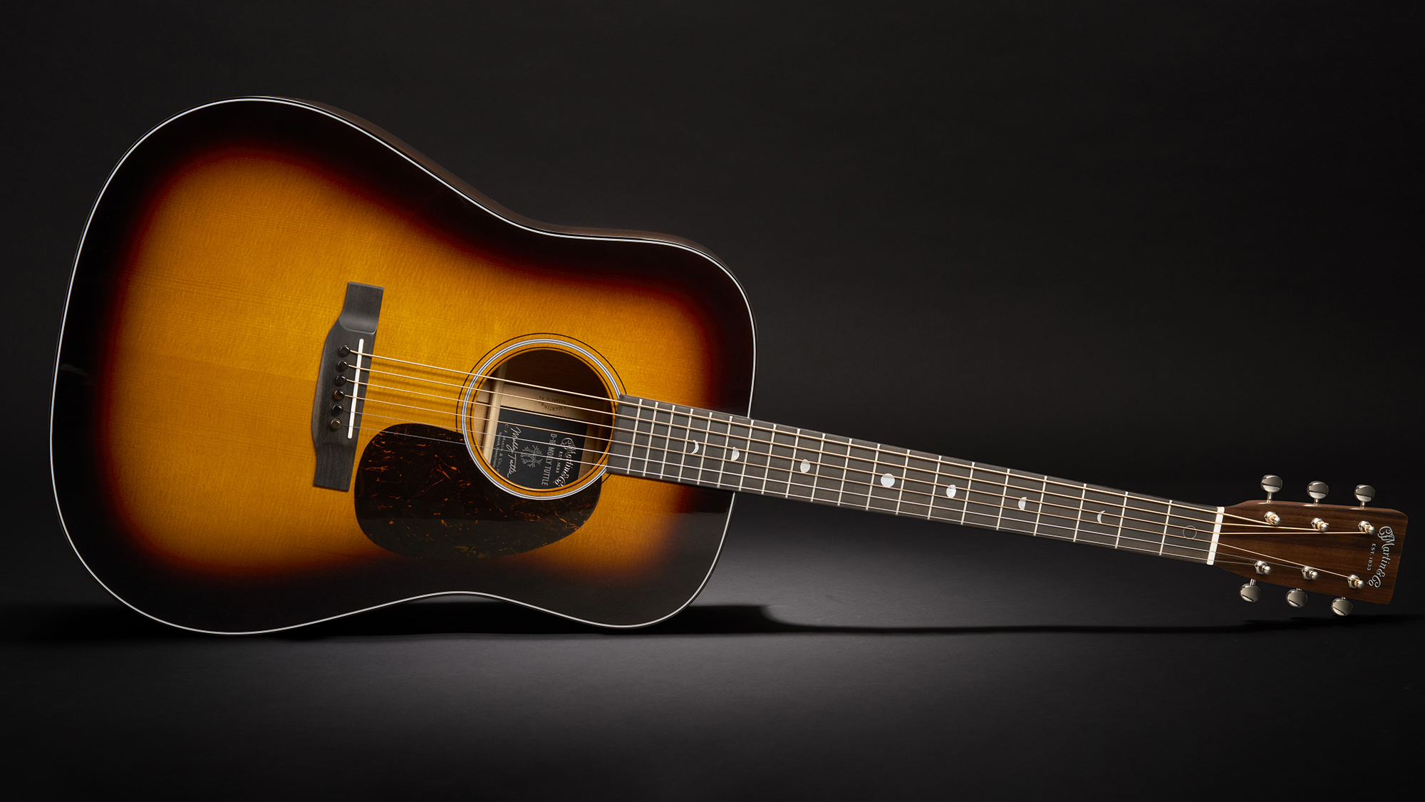 A photo of the Martin D-18 Molly Tuttle