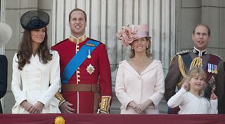 Kate Middleton, Prince William and Duchess Sophie in 2011