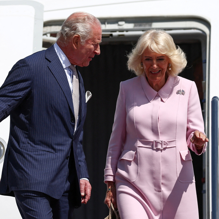 Queen Camilla arrives in the united states