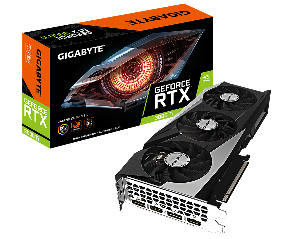 Gigabyte RTX 3060 Ti Gaming OC Rev. 2