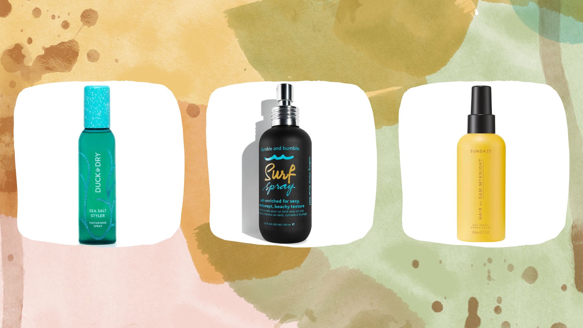 The 7 best sea salt sprays for effortlessly beachy hair