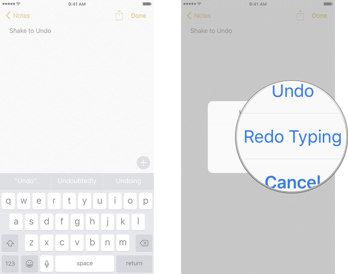 How to use and customize Shake to Undo on iPhone and iPad iMore