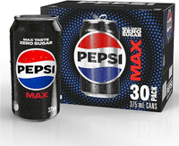 Pepsi Max Zero Sugar (375ml x 30) | $34 $23