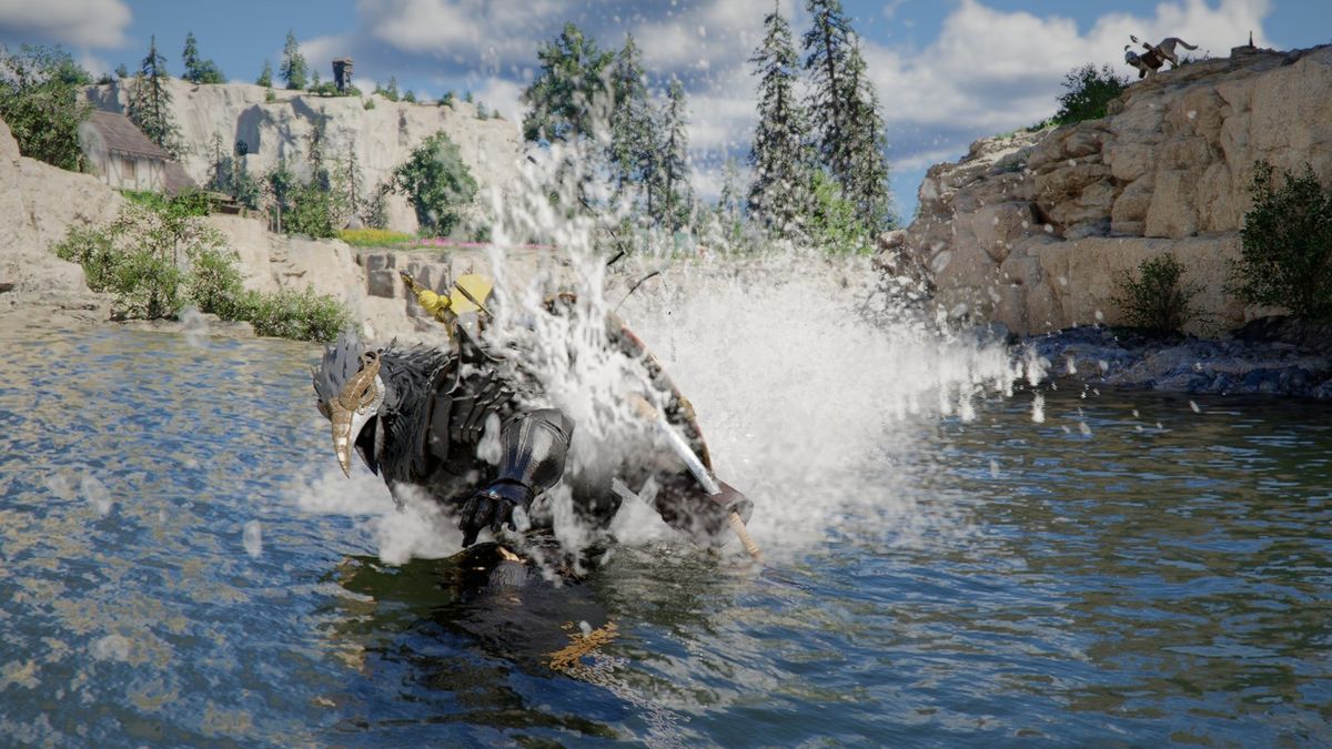 Crimson Desert's waterskiing shoes are my favorite silly gadget the game has produced so far