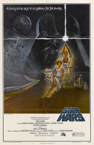 Star Wars 1977 poster