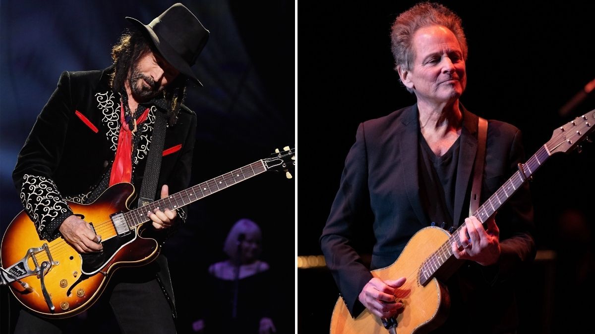 Mike Campbell and Lindsey Buckingham