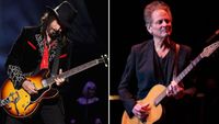 Mike Campbell and Lindsey Buckingham