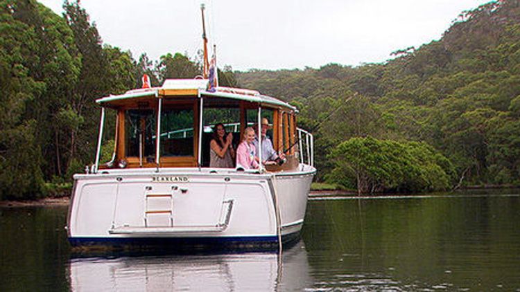 Alf takes Lottie out on his boat