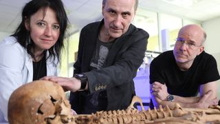 Scientists, archeologists and historians from Europe and the U.S. investigate an astonishing discovery in "Field of Vampires"