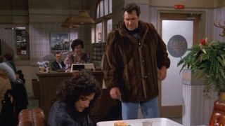 Puddy in man fur in Seinfeld
