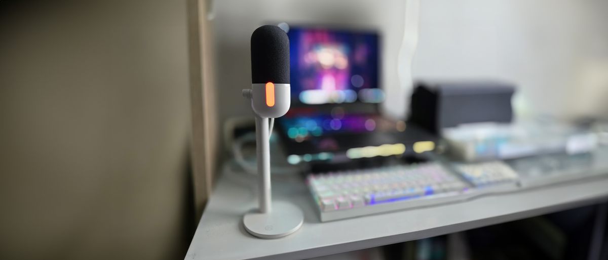 thumbnail image 2 of Gaming Mic Neo USB Condenser Microphone Tap To Mute For Gaming, Streaming, Meetings, Voice Recording On Teams/Zoom/OBS/Twitch/YouTube And More, Plug-'n -Play, Works On Elgato Wave 2 of 13