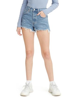 Original Levi's 501 Denim-Shorts für Damen