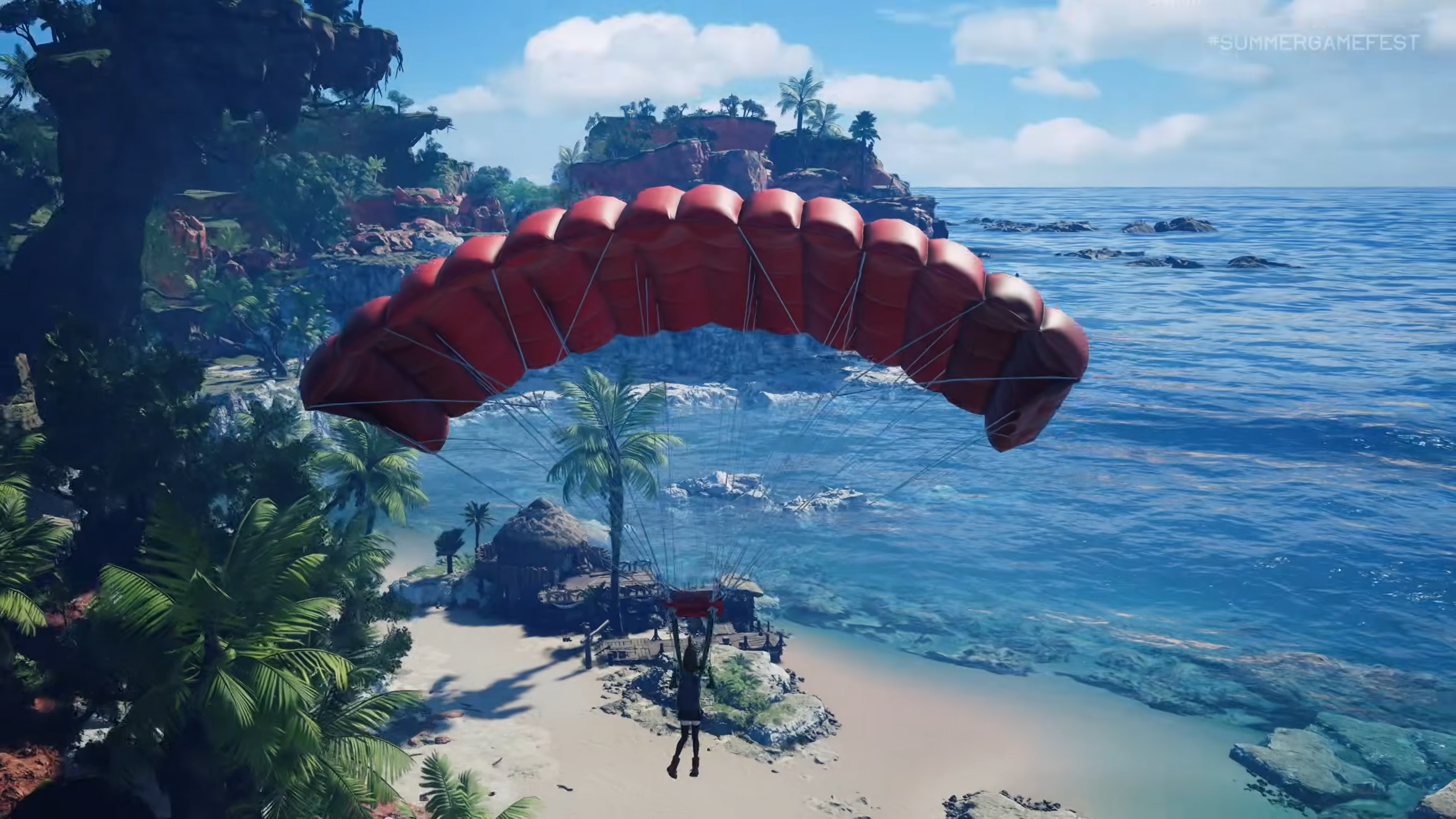 FF7 parachuting