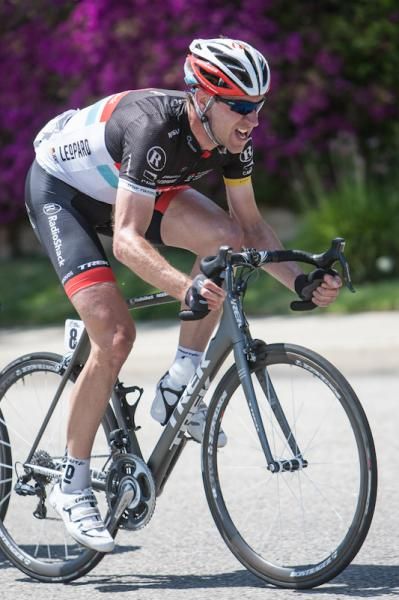 Jens Voigt (RadioShack-Nissan) helped get the break up the first climb