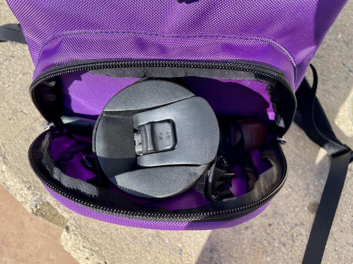 Tom Bihn Paradigm Alphaviolet 3d Front Pocket