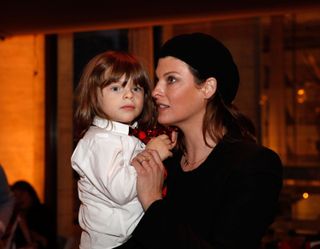 Linda Evangelista welcomed a son, Augie, with Francois Henri-Pinault in 2006