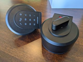 Securam Touch Smart Lock On Table