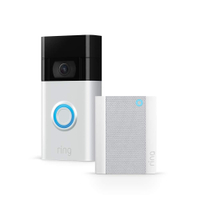 Ring Video Doorbell + Ring Chime:  £118,