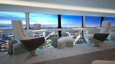 The Airlander 10 would have a roomy interior for rides that could start as soon as 2025.