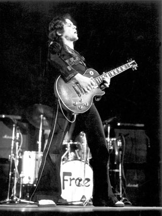 Paul Kossoff onstage circa 1972
