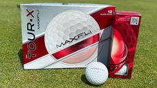 Photo of the Maxfli 2025 Tour X Golf Ball