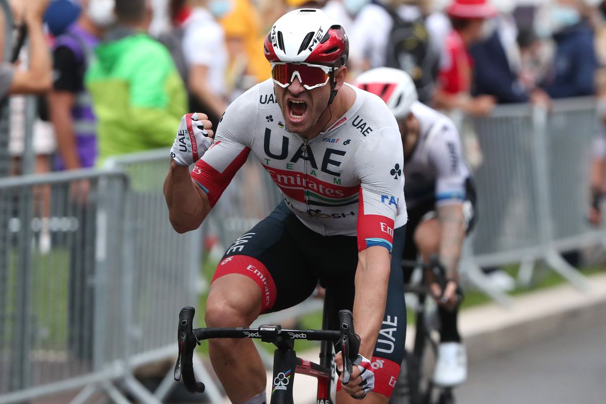 Alexander Kristoff fights to huge sprint victory after nightmare stage ...